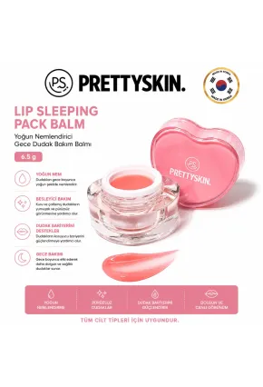 PS PRETTYSKIN Lip Sleeping Pack Balm 6.5 g | Nemlendirici Dudak Bakım Balmı
