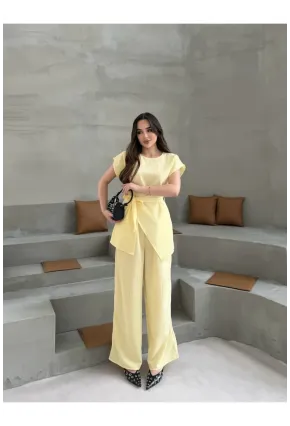 Sarı Yarım Kol Tarak Boşluğu Takım
