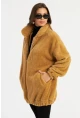 Kadın Camel Peluş Mont MLYT58
