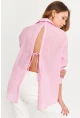 Kadın Pembe Sırtı Açık Gömlek MOD2369-90