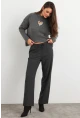 Kadın Antrasit Pantolon ELA6647