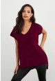 Kadın Bordo Süveter YV101
