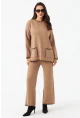 Kadın Camel Alt Üst Takım MMK61