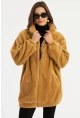 Kadın Camel Peluş Mont MLYT58