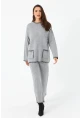 Kadın Gri Alt Üst Takım MMK61