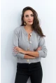Kadın Gri Hırka YV285