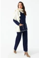 Kadın Lacivert Alt Üst Takım MMK61