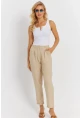 Kadın Vanilya Keten Pantolon DMR340