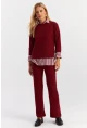 Kadın Bordo Alt Üst Takım YLE19