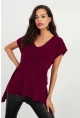 Kadın Bordo Süveter YV101