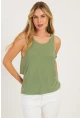Kadın Mint Sırtı Çapraz Bluz YZ1029
