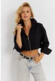 Kadın Siyah Kısa Ceket CNG115