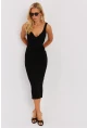 Kadın Siyah Triko Elbise YZ631