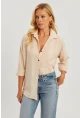 Kadın Vanılya Gömlek Q987