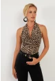 Kadın Camel Sırtı Açık Çıtçıtlı Body LPP1295