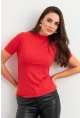 Kadın Kırmızı Basic Bluz AYD404