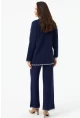 Kadın Lacivert Alt Üst Takım MMK61