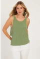 Kadın Mint Sırtı Çapraz Bluz YZ1029