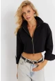 Kadın Siyah Kısa Ceket CNG115