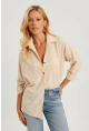 Kadın Vanılya Gömlek Q987