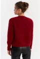 Kadın Bordo Hırka YV285