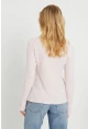Kadın Bürümcük Gömlek Açık Pembe AYD272