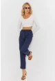 Kadın İndigo Keten Pantolon DMR340