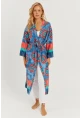 Kadın Multi Desenli Kimono GÇ155