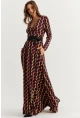 Kadın Multi Kruvaze Maxi Elbise VTN3