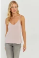 Kadın Pudra Askılı Bluz AYD269