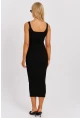 Kadın Siyah Triko Elbise YZ631