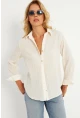 Kadın Vanilya Gömlek KED714