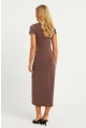Kadın Vizon Basic Midi Elbise DMR261