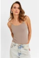 Kadın Vizon Çıtçıtlı Body ZH129