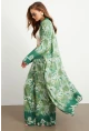 Kadın Yeşil Kaftan Takım Sİ159