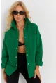 Kadın Benetton-Yeşil Denim Ceket İS1079