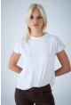 Kadın Beyaz T-Shirt LPP1314