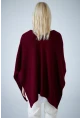 Kadın Bordo Triko Şal YV358