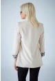 Kadın Taş Leopar Astarlı Blazer Ceket BES3049