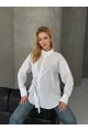 Bağlama Detay Oversize Gömlek