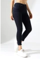 Lacivert Yüksek Bel Skinny Fit Jean Pantolon