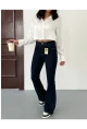 Likralı İspanyol Flare Jeans